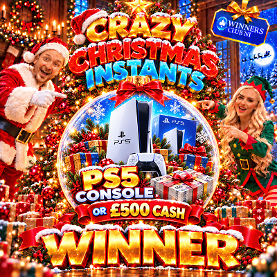 PS5 or £500 CASH