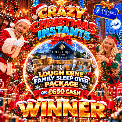 Lough Erne Family Christmas Sleep Over or £650 CASH