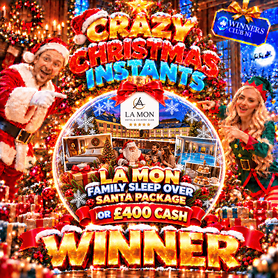 La Mon Christmas Sleep Over or £400 CASH