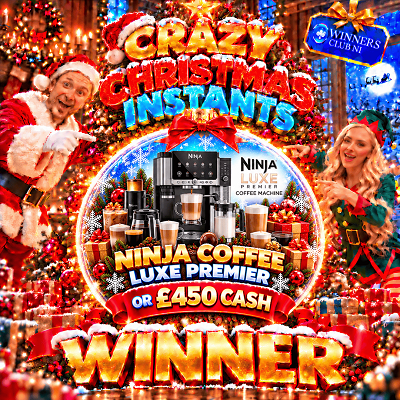 Ninja Luxe Coffee Machine or £450 CASH