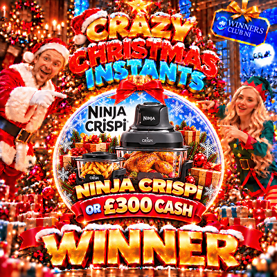 Ninja Crispi or £300 CASH