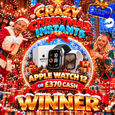 Apple Watch Series 12 or £370 CASH