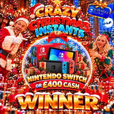 Nintendo Switch or £400 CASH