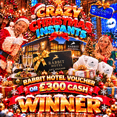 Rabbit £300 Voucher or CASH