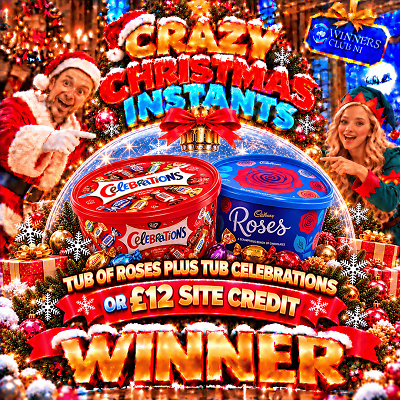 Tub Of Roses Plus Tub Of Celebrations or £12 Site Credit
