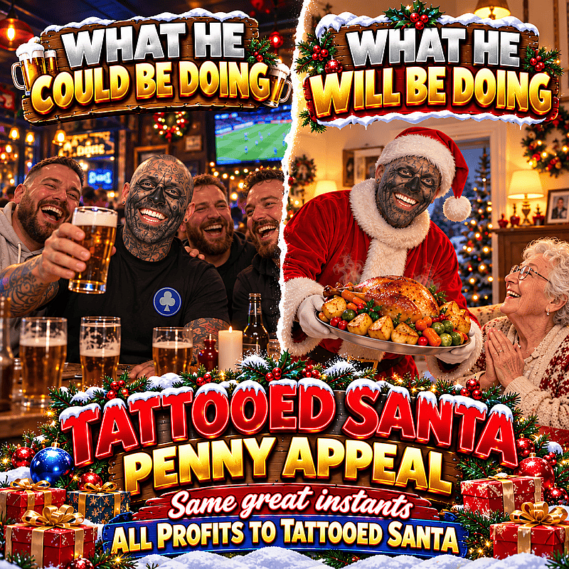 TATTOOED SANTA APPEAL PENNY COMP
