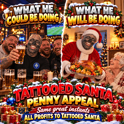 TATTOOED SANTA APPEAL PENNY COMP