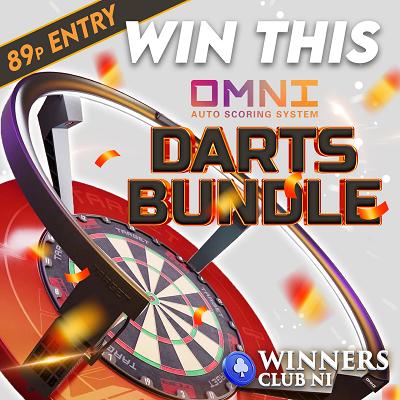WIN THIS OMNI AUTO SCORING SYSTEM BUNDLE, PLUS X8 £50 INSTANT WINS TO BE FOUND, ONLY 89P ENTRY