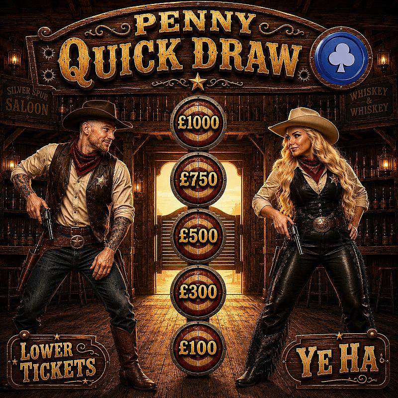 🎯 PENNY QUICK DRAW! 🎯 Only 1p a ticket, LOWER TICKET NUMBERS, up to £1,000 INSTANTLY, plus a £1000 Main Prize — because finding a penny has never been this profitable! 🪙💸😂