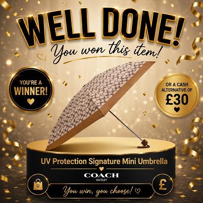 signature unmbrella || £30 CASH ALT