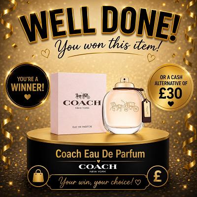 Coach Eau De Perfum ||  £ 30 CASH ALT