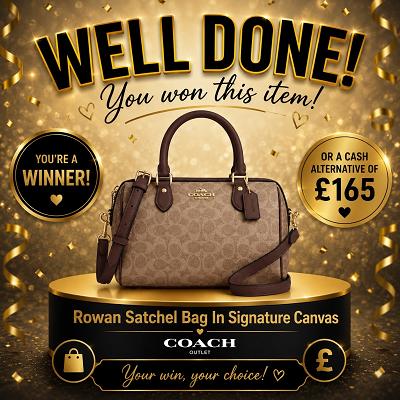 Rowan satchel bag in signature canvas || £165 CASH ALT