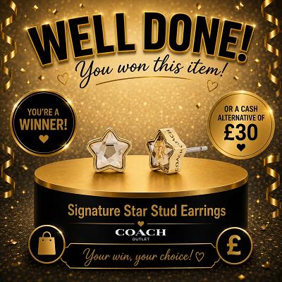 Star stud earing || £30 CASH ALT
