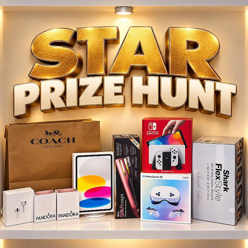 STAR PRIZE HUNT 🌟 ( TIK TOK LIVE )