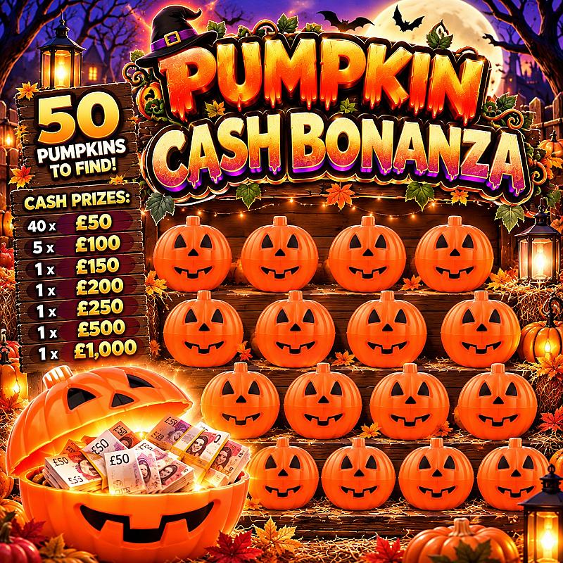 PUMPKIN CASH BONANZA 🎃 (TIK TOK LIVE)