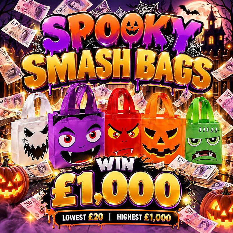 SPOOKY CASH BAGS 🧛💰 (TIK TOK LIVE)