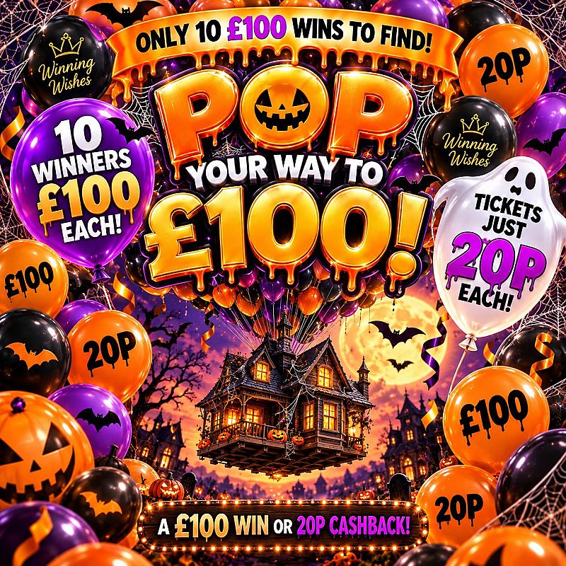 POP To Win 🎈💵  x 10 - £100