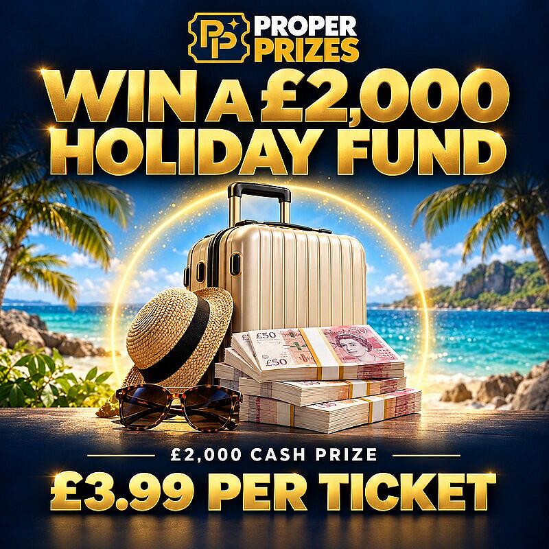 Win a £2,000 Holiday Fund