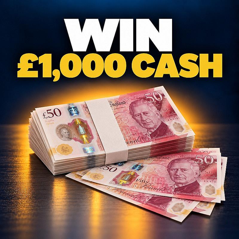 Win £1,000 Cash