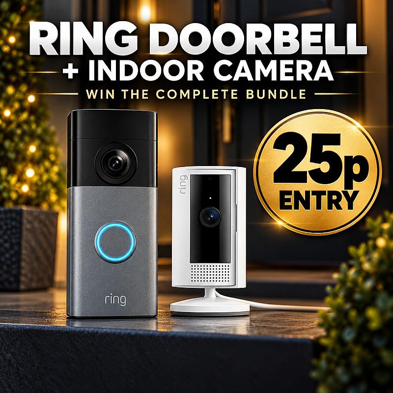 Ring Doorbell + Indoor Camera Bundle