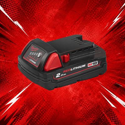 Milwaukee M18 2.0Ah REDLITHIUM-ION Battery 1 x 2.0Ah OR £40