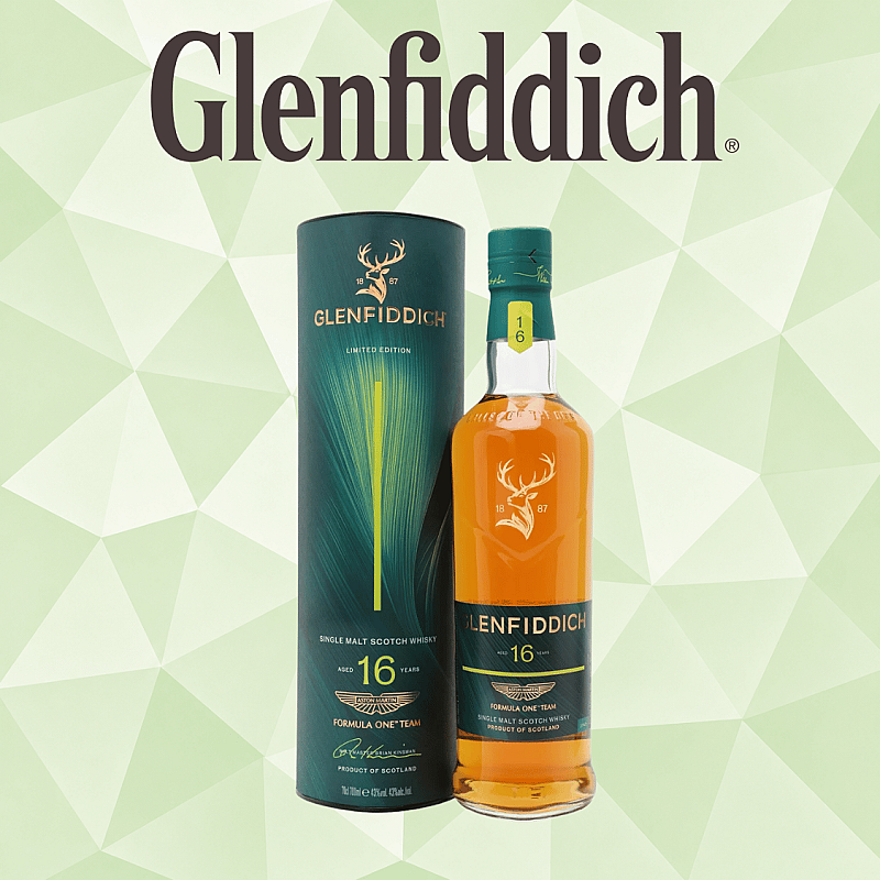 Aston Martin F1 X Glenfiddich 16 Year Old
