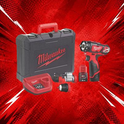 Milwaukee M12 BDDX-202C 12V 2 x 2.0Ah Li-Ion RedLithium Cordless Drill Driver OR £155