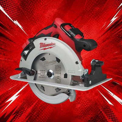 Milwaukee M18 BLCS66-401B 190mm 18V 1 x 4.0Ah Li-Ion RedLithium Brushless Cordless Circular Saw OR £175