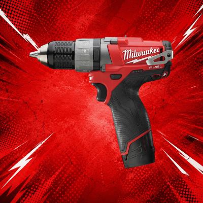 Milwaukee M12CD-202C FUEL Compact Screwdriver 2 x 2.0Ah OR £145