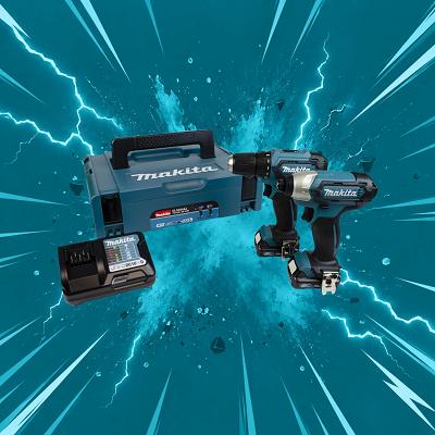 Makita CLX224AJ 12V CXT Max Drill Driver & Impact Driver Kit 2 x 2.0Ah OR £120