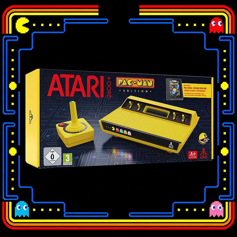 ATARI 2600+ Console & Joystick Retro Bundle - PAC-MAN Edn