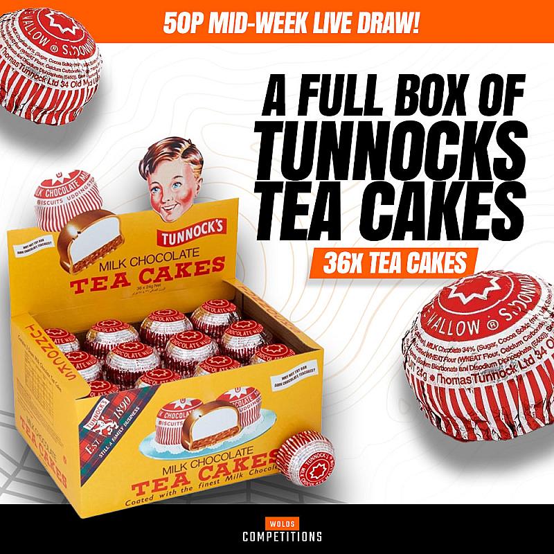 Box of Tunnocks Tea Cakes!