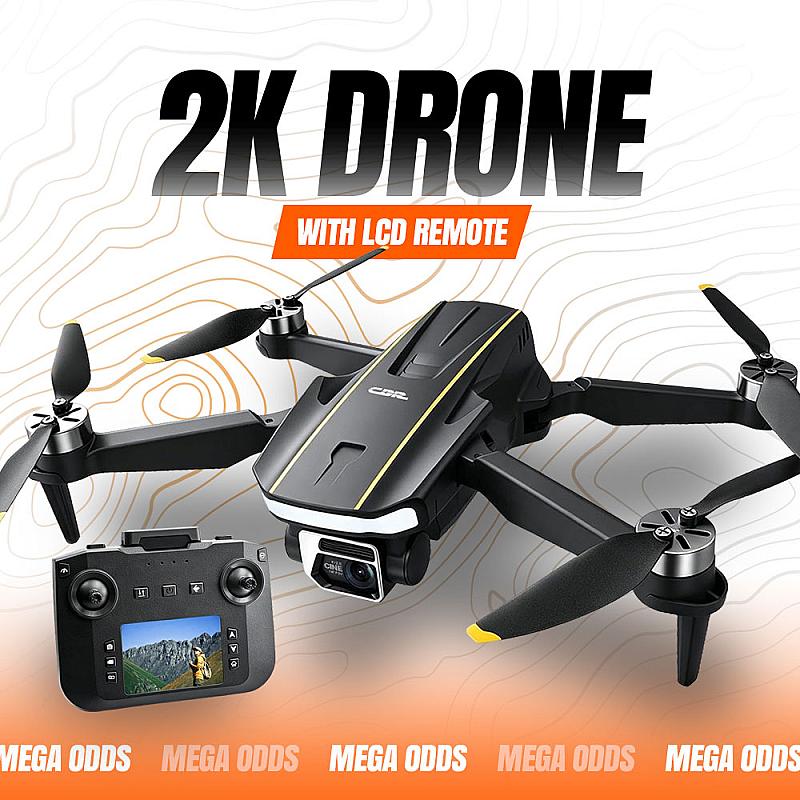 2K Drone with LCD Remote