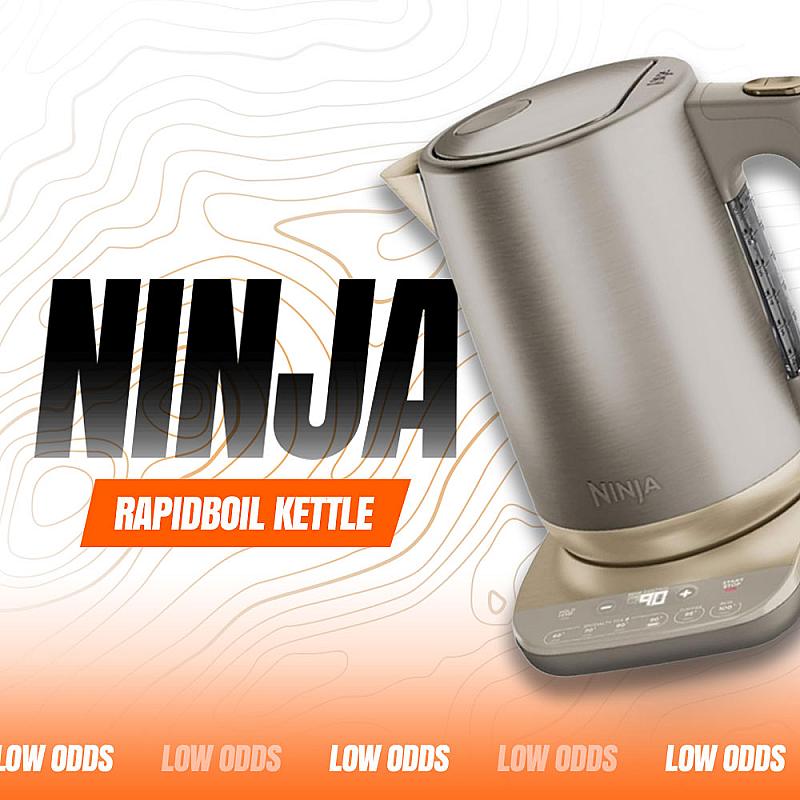 Ninja Rapid Boil Kettle (Stone Gold)