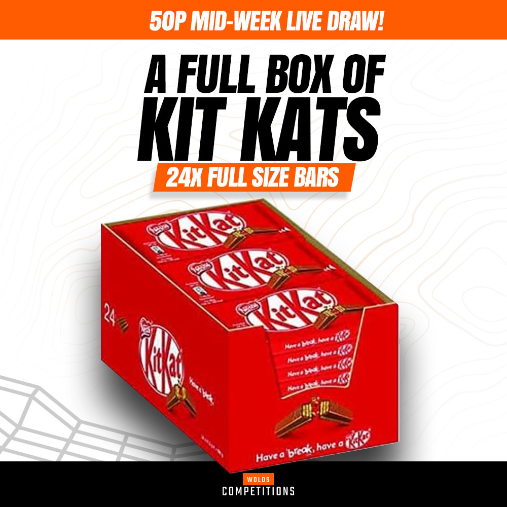 A Full Box of Kit Kats