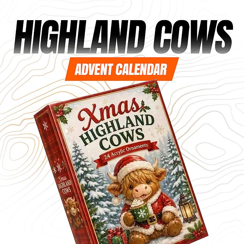 Highland Cow Advent Calendar